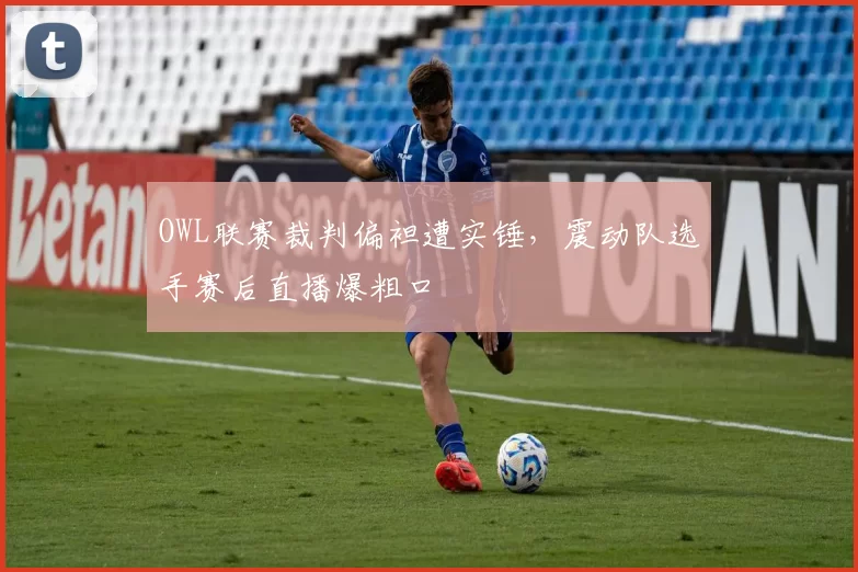 OWL联赛裁判偏袒遭实锤,震动队选手赛后直播爆粗口